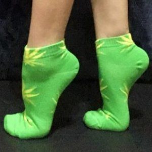 SOLD Plant Life Ankle Sock